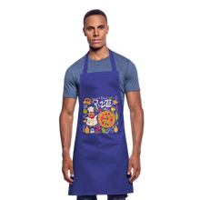 Lade das Bild in den Galerie-Viewer, Küchenschürze für Männer - Pizza - Royalblau