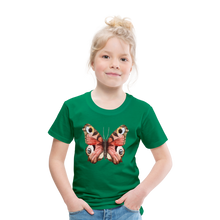 Lade das Bild in den Galerie-Viewer, Kinder Premium T-Shirt - Schmetterling - Kelly Green