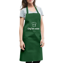 Lade das Bild in den Galerie-Viewer, Kochschürze Chef de cuisine - Grün