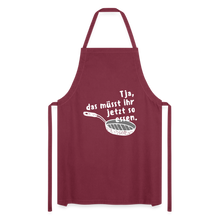 Lade das Bild in den Galerie-Viewer, Kochschürze für Frauen - Bordeaux