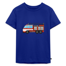 Lade das Bild in den Galerie-Viewer, Kinder Premium T-Shirt - Feuerwehr - Royalblau