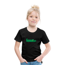Lade das Bild in den Galerie-Viewer, Kinder Premium T-Shirt - Krokodil - Schwarz