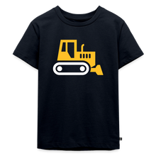 Lade das Bild in den Galerie-Viewer, Kinder Premium T-Shirt - Bagger - Navy