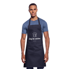 Lade das Bild in den Galerie-Viewer, Kochschürze Chef de cuisine - Navy