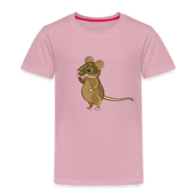 Lade das Bild in den Galerie-Viewer, Kinder Premium T-Shirt - Maus - Hellrosa