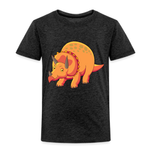 Lade das Bild in den Galerie-Viewer, Kinder Premium T-Shirt - Dino Triceratops - Anthrazit