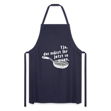 Lade das Bild in den Galerie-Viewer, Kochschürze für Frauen - Navy