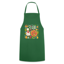 Lade das Bild in den Galerie-Viewer, Küchenschürze für Männer - Pizza - Grün