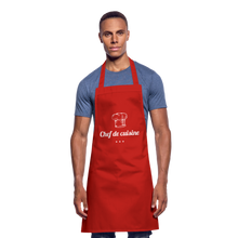 Lade das Bild in den Galerie-Viewer, Kochschürze Chef de cuisine - Rot