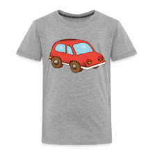 Lade das Bild in den Galerie-Viewer, Kinder Premium T-Shirt - Auto - Grau meliert