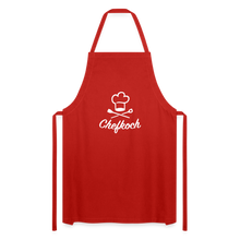 Lade das Bild in den Galerie-Viewer, Kochschürze für Männer - Chefkoch - Rot