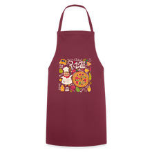Lade das Bild in den Galerie-Viewer, Küchenschürze für Männer - Pizza - Bordeaux