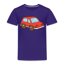 Lade das Bild in den Galerie-Viewer, Kinder Premium T-Shirt - Auto - Lila