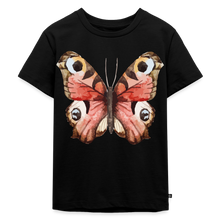 Lade das Bild in den Galerie-Viewer, Kinder Premium T-Shirt - Schmetterling - Schwarz