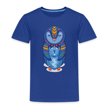 Lade das Bild in den Galerie-Viewer, Kinder Premium T-Shirt - Pinguin Mama mit Baby - Königsblau