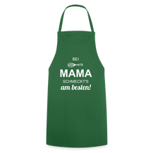 Lade das Bild in den Galerie-Viewer, Kochschürze für Damen - bei MAMA schmeckt's am besten! - Grün