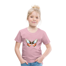 Lade das Bild in den Galerie-Viewer, Kinder Premium T-Shirt mit Schmetterling - Hellrosa