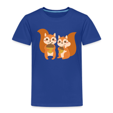 Lade das Bild in den Galerie-Viewer, Kinder Premium T-Shirt - Eichhörnchen - Königsblau