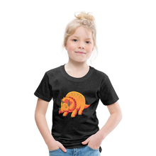 Lade das Bild in den Galerie-Viewer, Kinder Premium T-Shirt - Dino Triceratops - Anthrazit