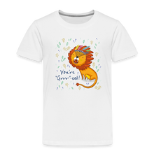 Lade das Bild in den Galerie-Viewer, Kinder Premium T-Shirt - Du bist großartig! - Weiß