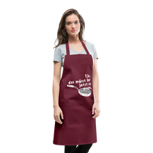 Lade das Bild in den Galerie-Viewer, Kochschürze für Frauen - Bordeaux