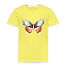 Lade das Bild in den Galerie-Viewer, Kinder Premium T-Shirt mit Schmetterling - Gelb