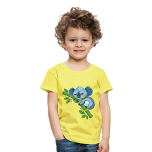 Lade das Bild in den Galerie-Viewer, Kinder Premium T-Shirt - Koalabär - Gelb