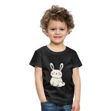 Lade das Bild in den Galerie-Viewer, Kinder Premium T-Shirt - Hase - Anthrazit