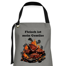 Lade das Bild in den Galerie-Viewer, Kochschürze - Fleisch ist mein Gemüse