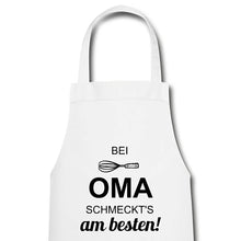 Lade das Bild in den Galerie-Viewer, Kochschürze für Damen - bei OMA schmeckt's am besten!
