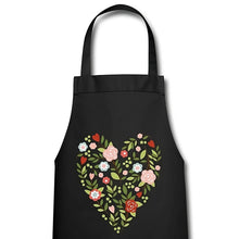 Lade das Bild in den Galerie-Viewer, Schürze mit Blumen und Herz