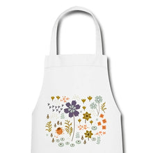 Lade das Bild in den Galerie-Viewer, Kochschürze für Damen mit Blumen