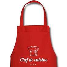 Lade das Bild in den Galerie-Viewer, Kochschürze Chef de cuisine