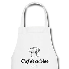 Lade das Bild in den Galerie-Viewer, Küchenschürze Chef de cuisine