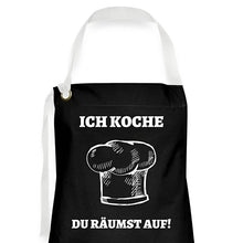 Lade das Bild in den Galerie-Viewer, Kochschürze - Ich koche, du räumst auf