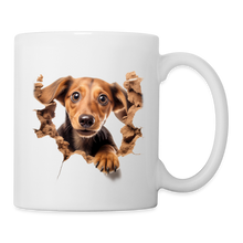 Lade das Bild in den Galerie-Viewer, Dackel Tasse - weiß