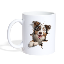 Lade das Bild in den Galerie-Viewer, Australien Shepherd - Tasse - weiß