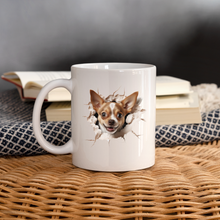 Lade das Bild in den Galerie-Viewer, Chihuahua Hunde-Tasse - weiß