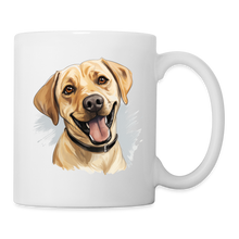 Lade das Bild in den Galerie-Viewer, Tasse - Labrador Retriever mit hellem Fell - weiß