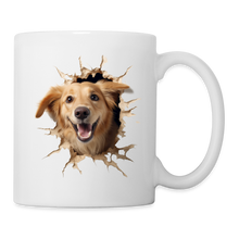 Lade das Bild in den Galerie-Viewer, Golden Retriever Tasse - weiß