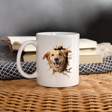 Lade das Bild in den Galerie-Viewer, Golden Retriever Tasse - weiß
