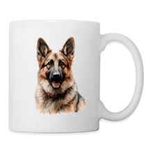 Lade das Bild in den Galerie-Viewer, Schäferhund Tasse - weiß
