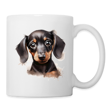 Lade das Bild in den Galerie-Viewer, Tasse Dackelbaby - weiß