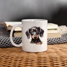 Lade das Bild in den Galerie-Viewer, Tasse Dackelbaby - weiß