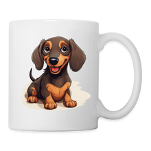 Lade das Bild in den Galerie-Viewer, Lustige Dackel-Tasse - weiß