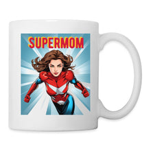 Lade das Bild in den Galerie-Viewer, Tasse - SUPERMOM - weiß