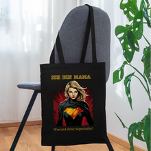 Lade das Bild in den Galerie-Viewer, Stoffbeutel - Was sind deine Superkräfte? - Schwarz