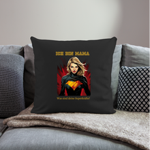 Lade das Bild in den Galerie-Viewer, Kissen - Was sind deine Superkräfte? - Schwarz