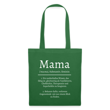 Lade das Bild in den Galerie-Viewer, Stoffbeutel - Definition Mama - Fichte