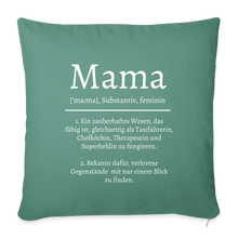Lade das Bild in den Galerie-Viewer, Kissen - Definition Mama - Tanngrün